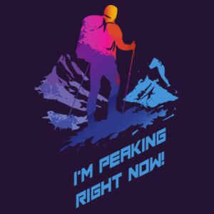 I'm Peaking - Adult Heavy Cotton 5.3 oz. T-Shirt Design