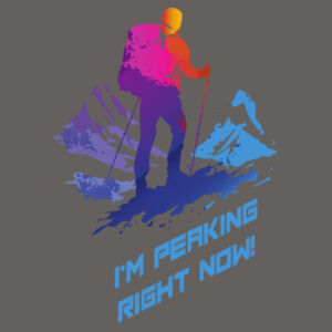 I'm Peaking - Gildan Adult Softstyle® V-Neck T-Shirt Design